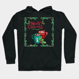 Merry Christmas Cozy Cups Hoodie